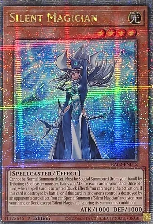 Silent Magician Card Front