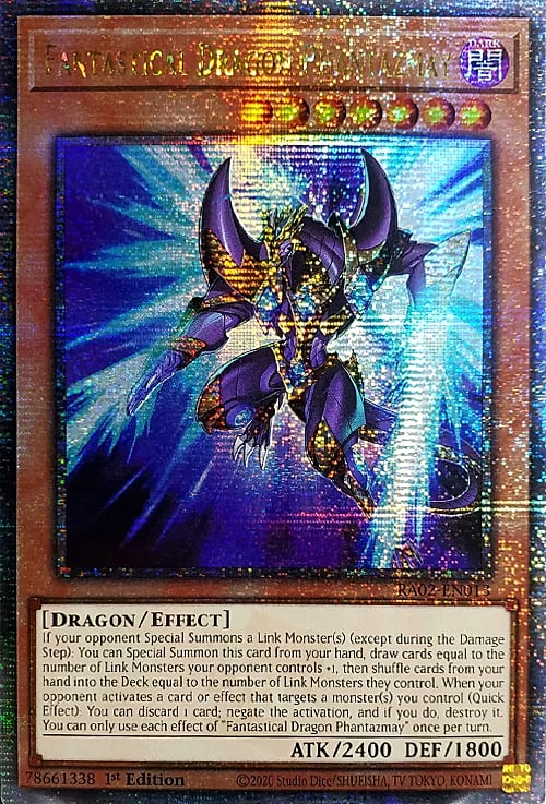 Fantastical Dragon Phantazmay Card Front