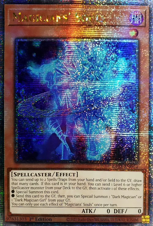 magician soul card yugioh RC04-AE069 Magician's Salvation (QCSR) – TCG Corner main image 1