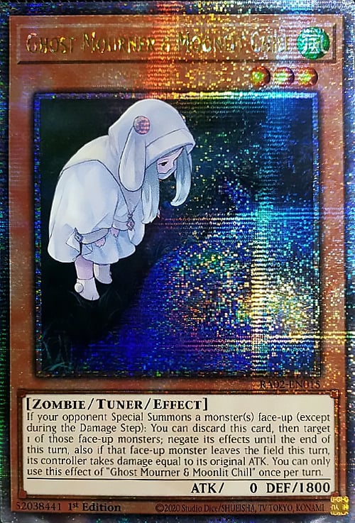 Ghost Mourner & Moonlit Chill Card Front