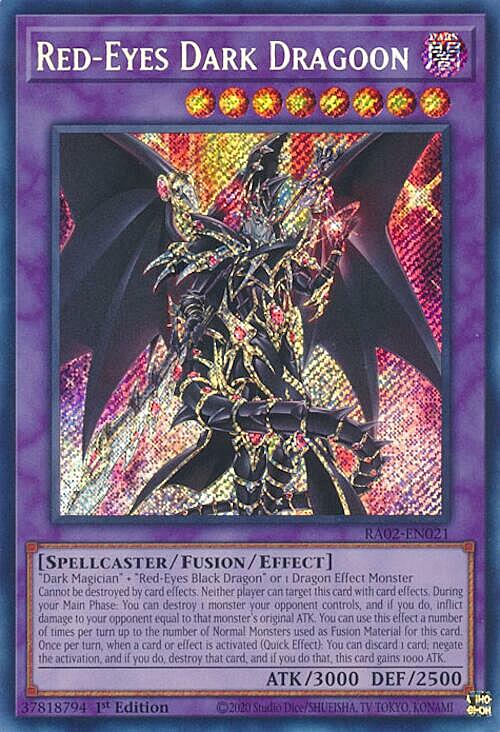 Red-Eyes Dark Dragoon Card Front