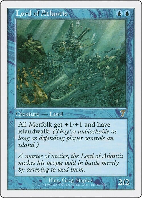 Signore di Atlantide Card Front