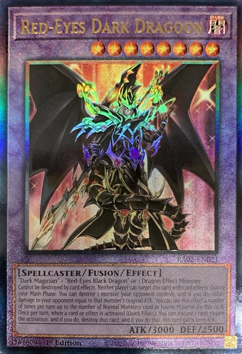 Red-Eyes Dark Dragoon Card Front