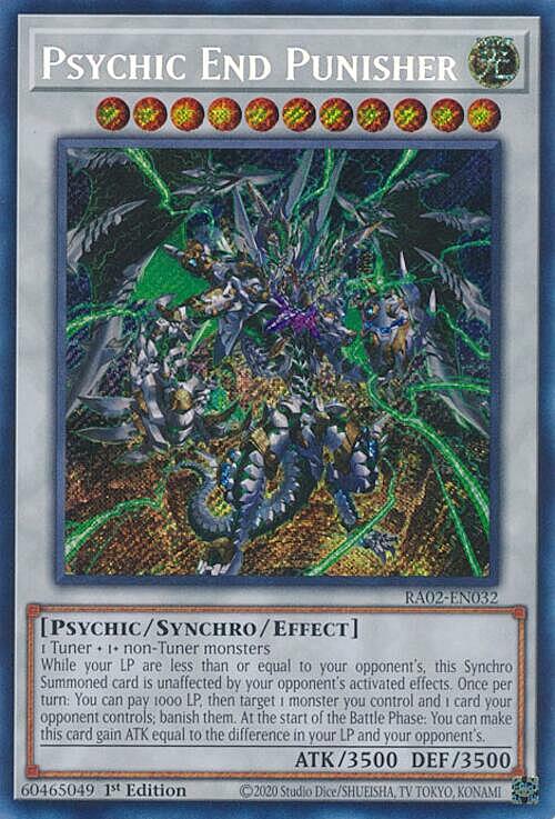 Psychic End Punisher Card Front