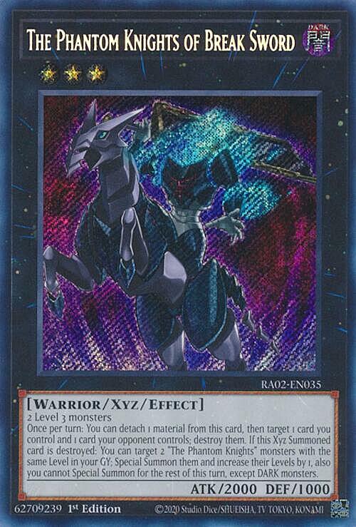 The Phantom Knights of Break Sword Card Front