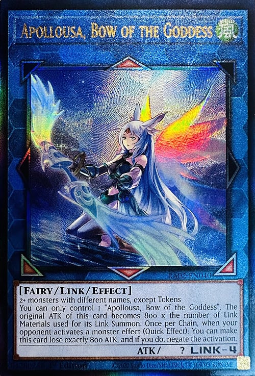 Apollousa, Bow of the Goddess Card Front
