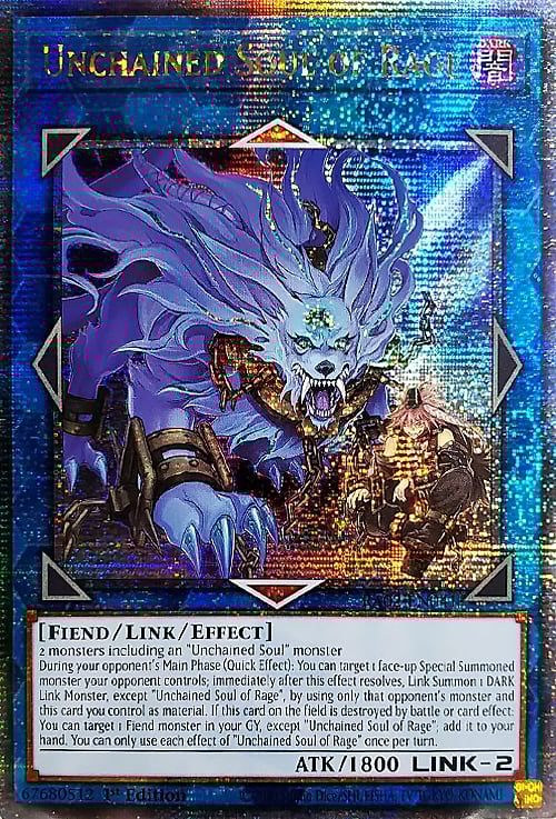 Unchained Soul of Rage Card Front