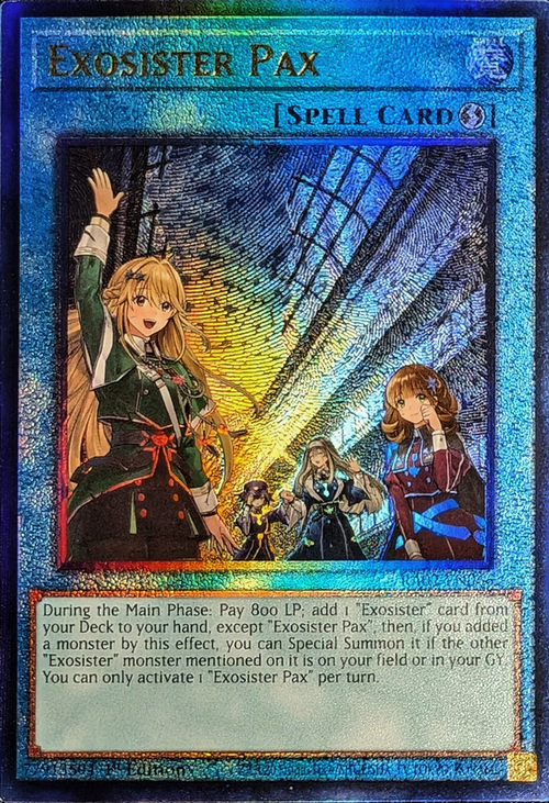 Exosister Pax Card Front