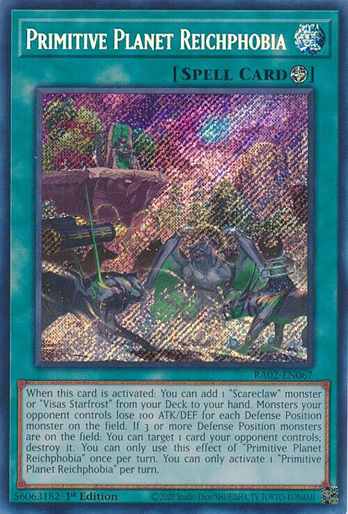 Primitive Planet Reichphobia Card Front