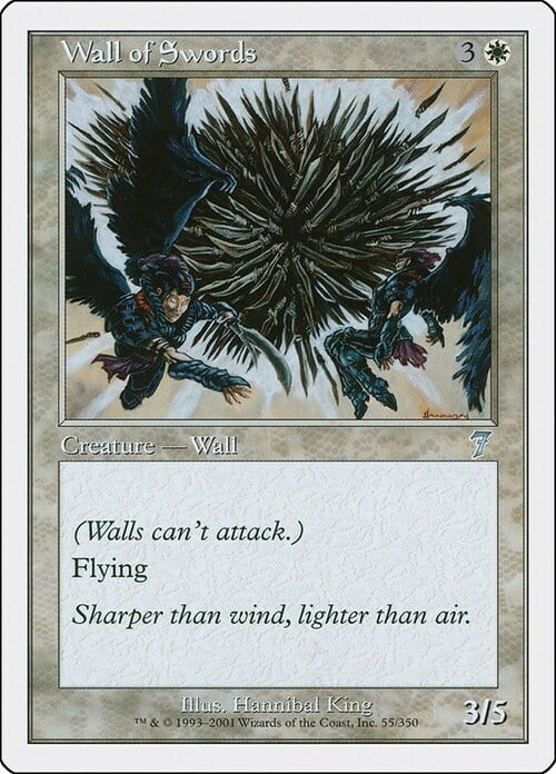 Wall of Swords Card Front