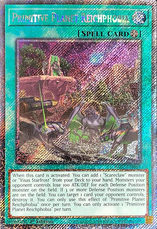 Primitive Planet Reichphobia Card Front