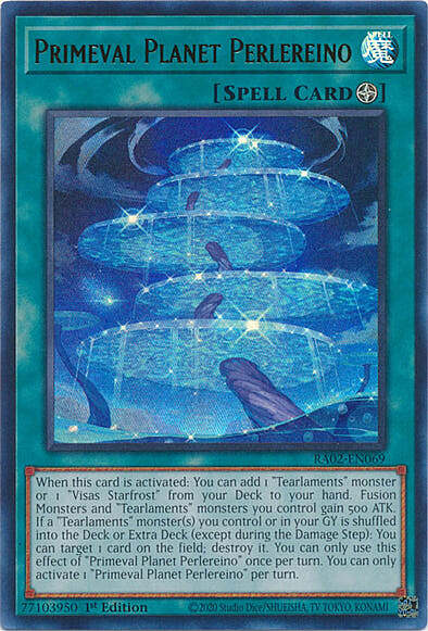 Primeval Planet Perlereino Card Front