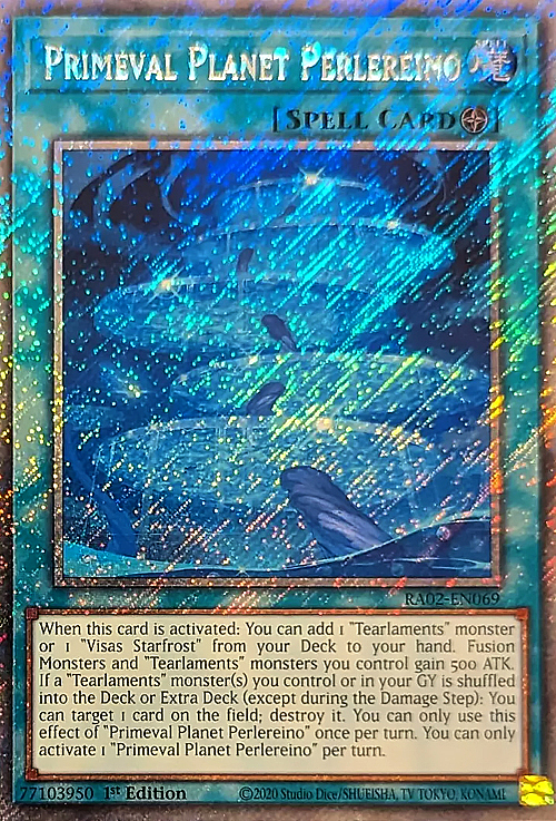 Primeval Planet Perlereino Card Front