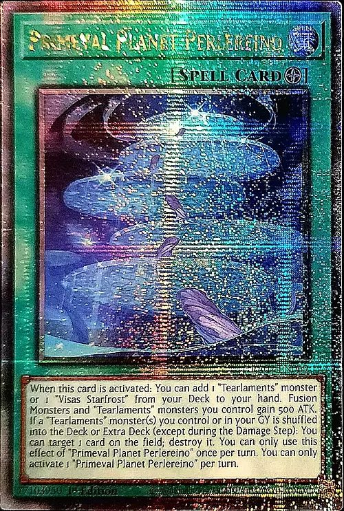 Primeval Planet Perlereino Card Front