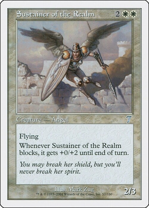 Sustainer of the Realm Card Front