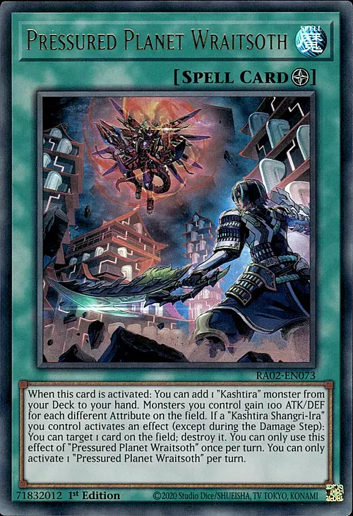 Pressured Planet Wraitsoth Card Front