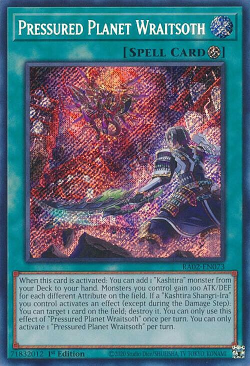 Pressured Planet Wraitsoth Card Front
