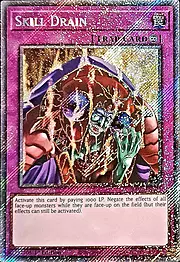 Skill Drain · Platinum Secret Rare 077psec