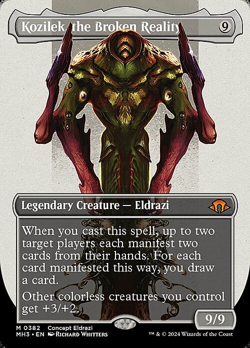 Kozilek, the Broken Reality Card Front