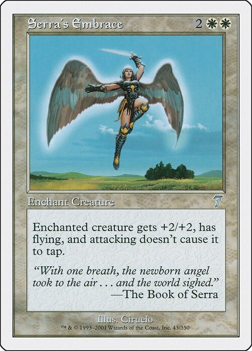Serra's Embrace Card Front