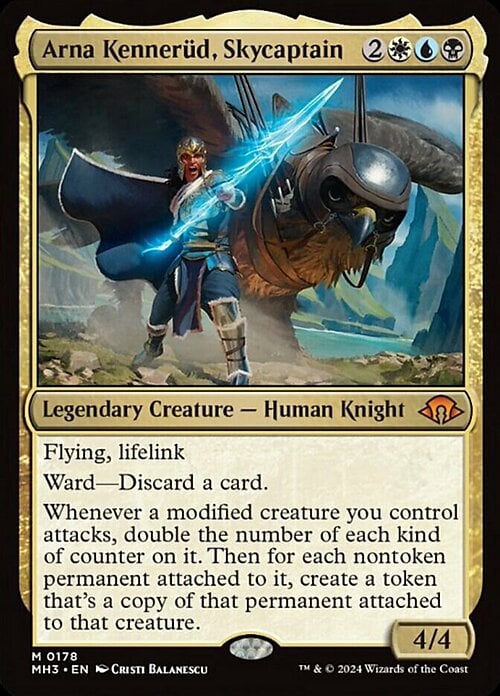 Arna Kennerüd, Skycaptain Card Front