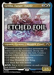 Genku, Future Shaper · Etched Foil 487