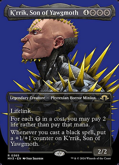 K'rrik, Son of Yawgmoth Card Front