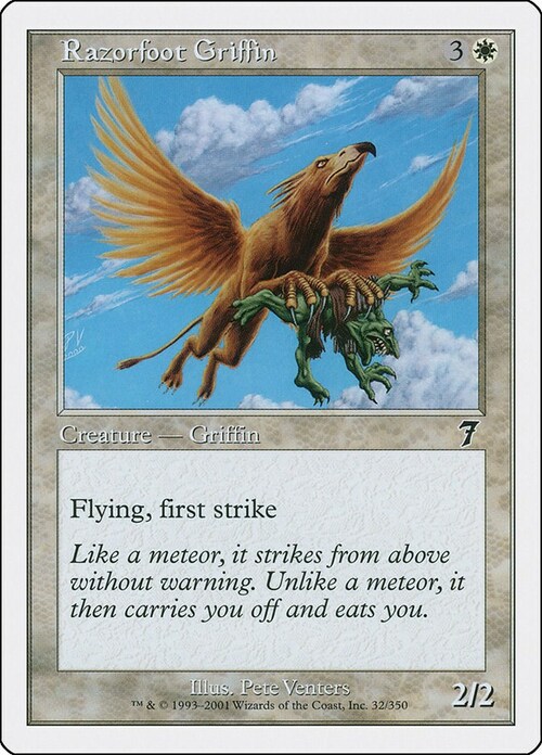 Razorfoot Griffin Card Front
