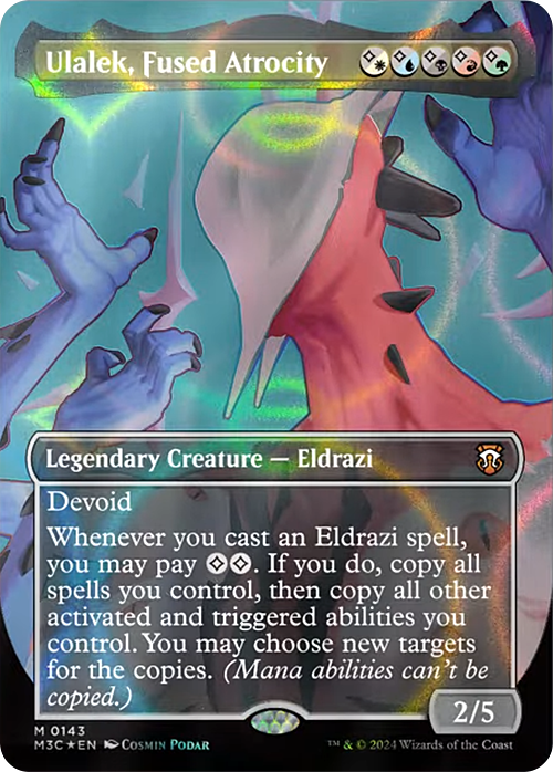 Ulalek, Fused Atrocity Card Front