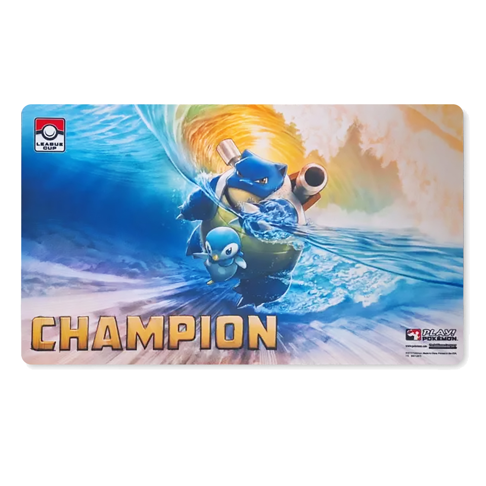 League Cup 2019 | "Blastoise & Piplup" Champion Playmat