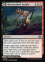 Bloodsoaked Insight // Sanguine Morass 252