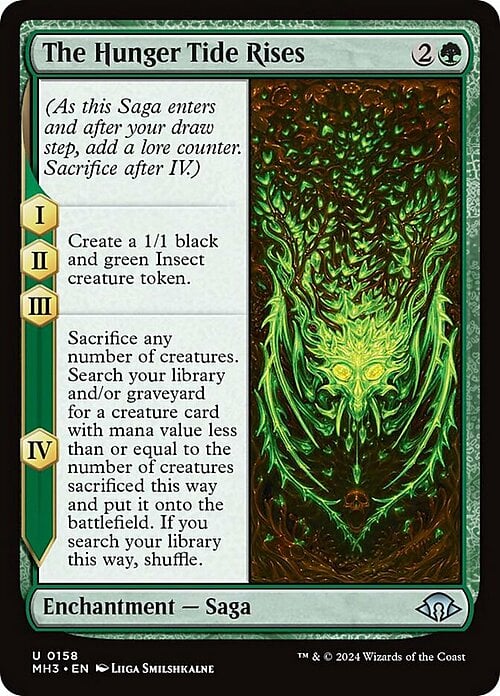 The Hunger Tide Rises Card Front