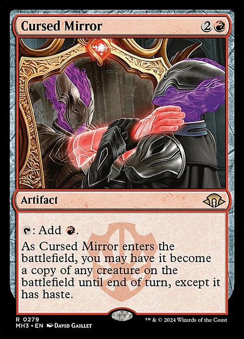 Cursed Mirror Card Front