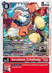 Garudamon (X Antibody) · Pre-Release Stamped BT16-011