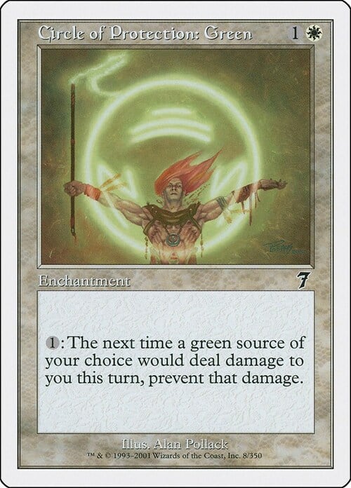 Circle of Protection: Green Card Front