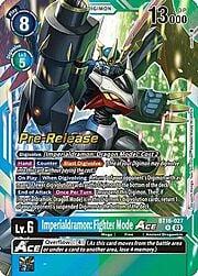 Imperialdramon: Fighter Mode Ace · Pre-Release Stamped BT16-027