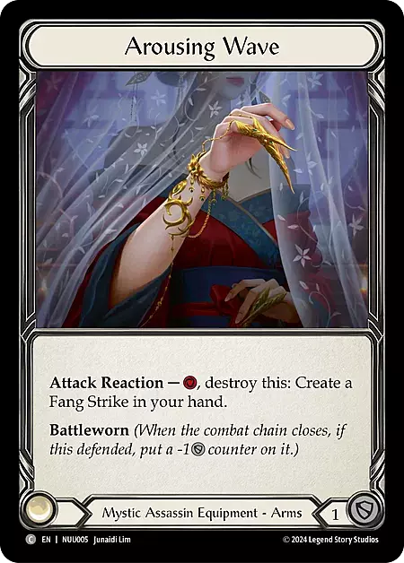 Arousing Wave Card Front