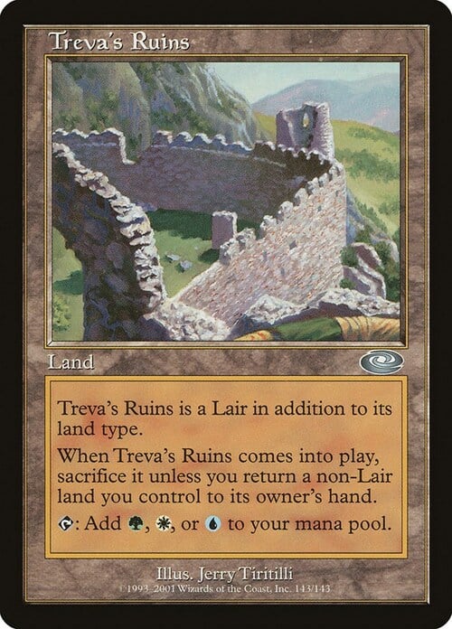 Treva's Ruins Card Front