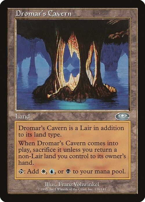 Dromar's Cavern Card Front