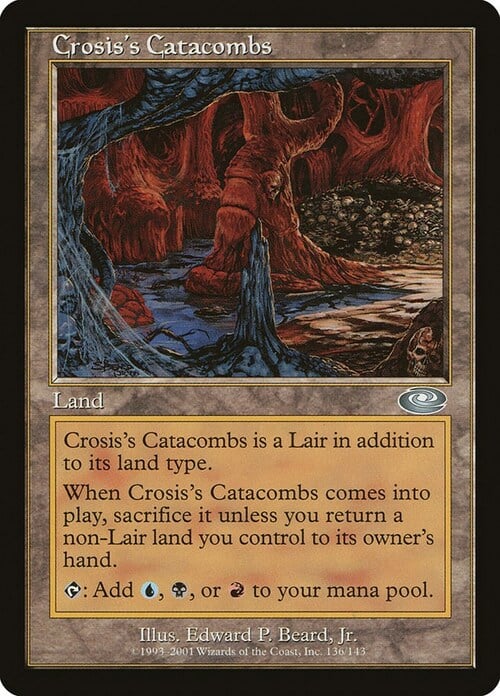 Catacombe di Crosis Card Front