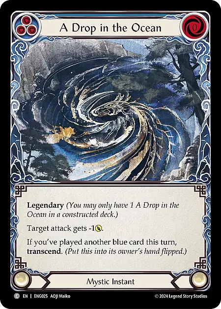 A Drop in the Ocean // Inner Chi Card Front