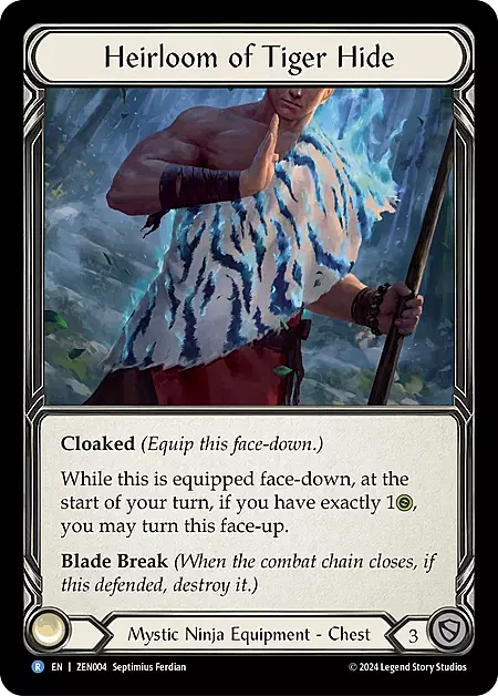 Heirloom of Tiger Hide Card Front