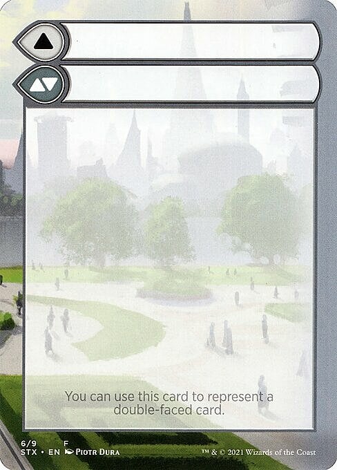 Double-Faced Helper Card Card Front