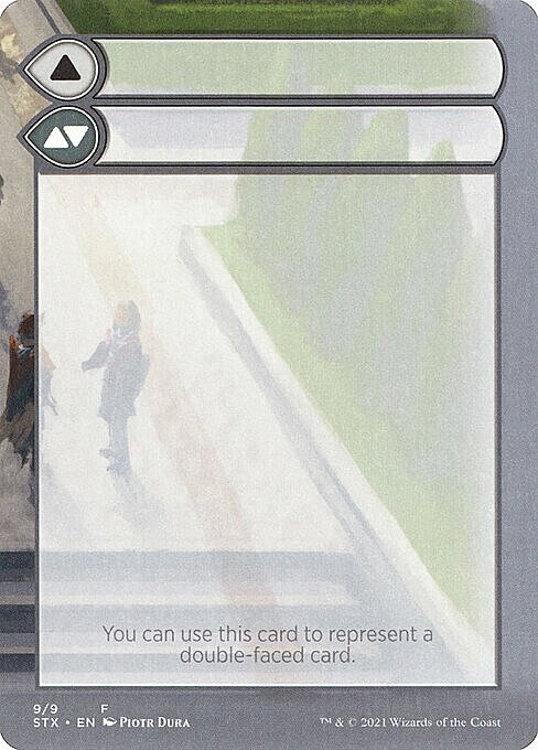 Double-Faced Helper Card Card Front