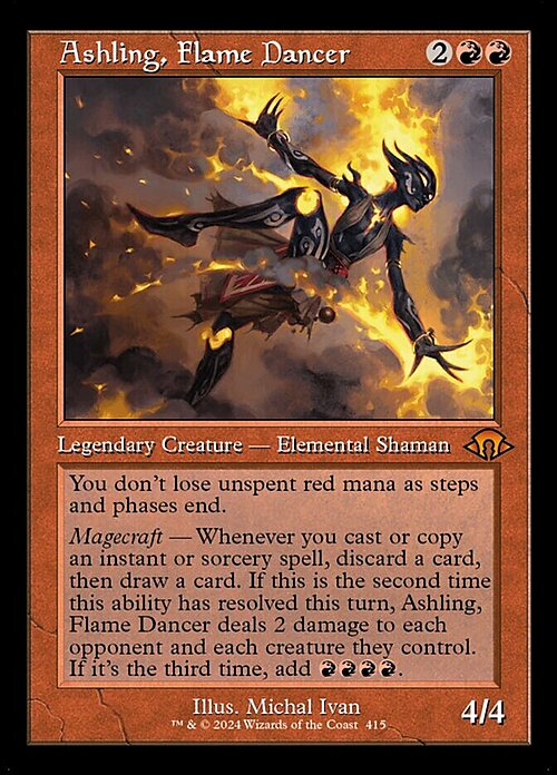 Ashling, Flame Dancer Card Front