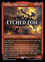 Ashling, Flame Dancer · Etched Foil 481