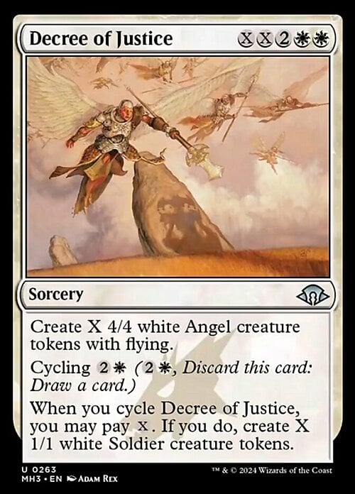 Decree of Justice Card Front