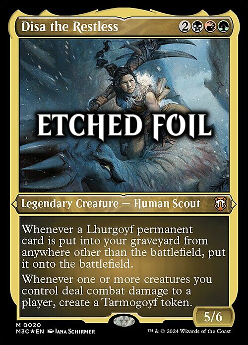 Disa the Restless Card Front