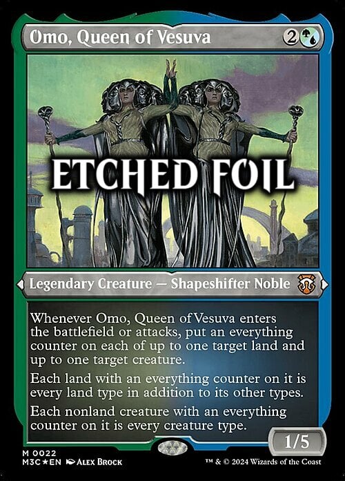 Omo, Queen of Vesuva Card Front