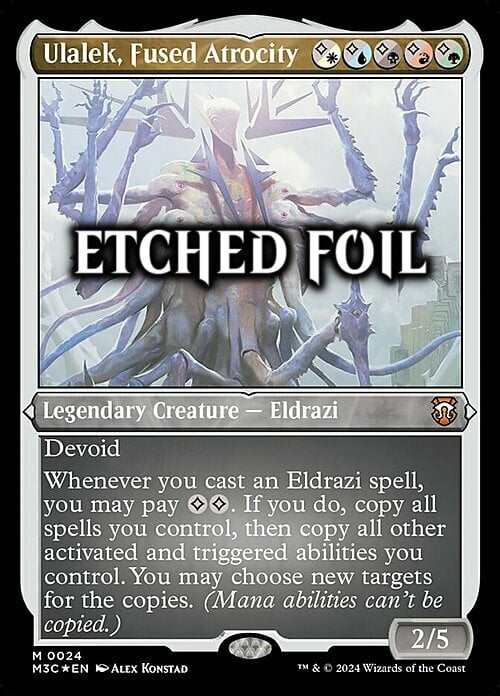 Ulalek, Fused Atrocity Card Front